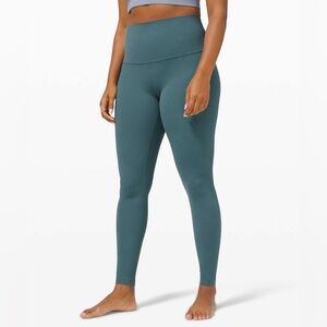 Lululemon Align Super HR Pant 28" Desert Teal Size 4